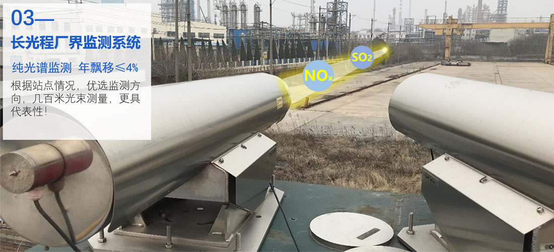 長光程廠界監測系統對射式